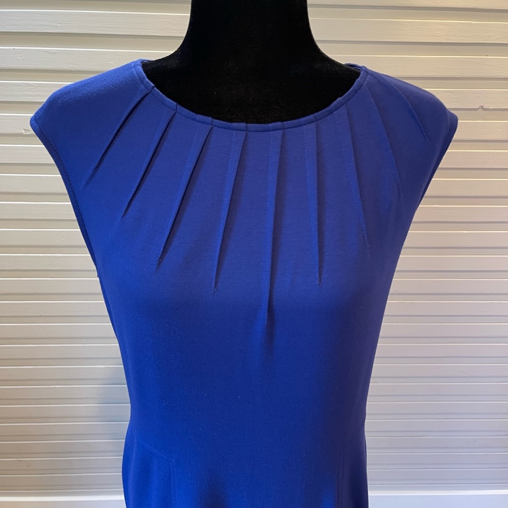 Premise Royal Blue Sleeveless Sheath Dress, Like-New Condition Size 12